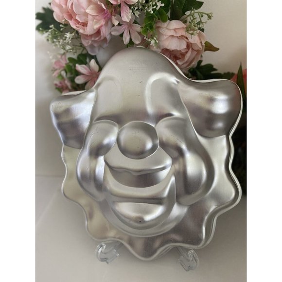 Wilton 1974 Clown Face Cake Pan #502-275 Cake Mold Form Vintage 12"X10"X2" EUC - Picture 11 of 16